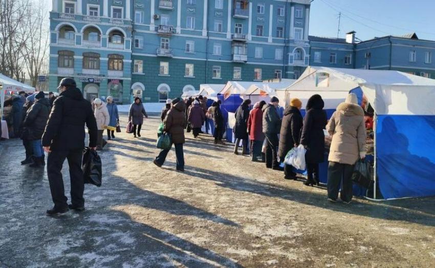 На субботних ярмарках жители Барнаула потратили более 11 млн рублей