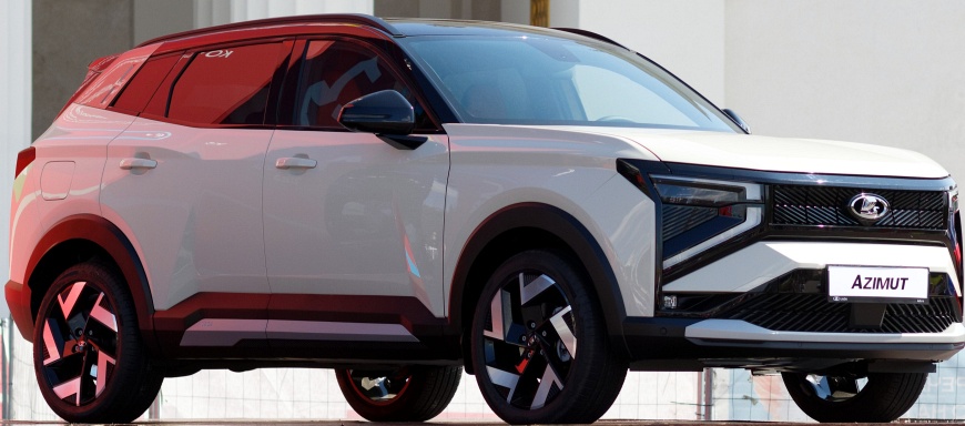 АвтоВАЗ  запускает свой первый кроссовер под названием Lada Azimut.