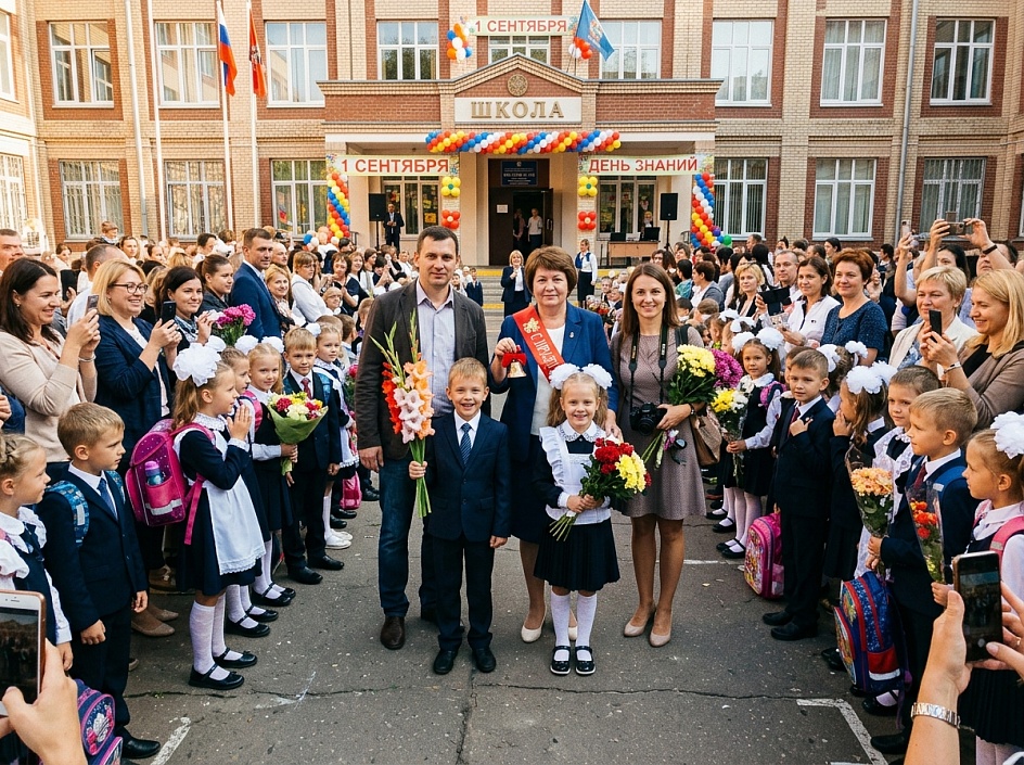 1-е сентября в Барнауле